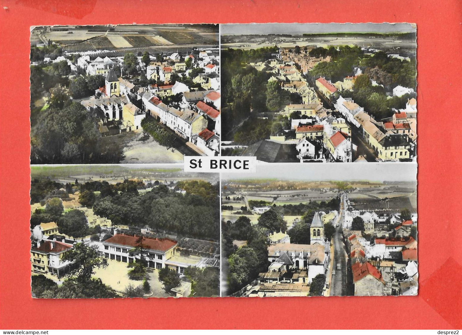 95 SAINT BRICE Cpsm Multivues 100 Edit Lapie - Saint-Brice-sous-Forêt