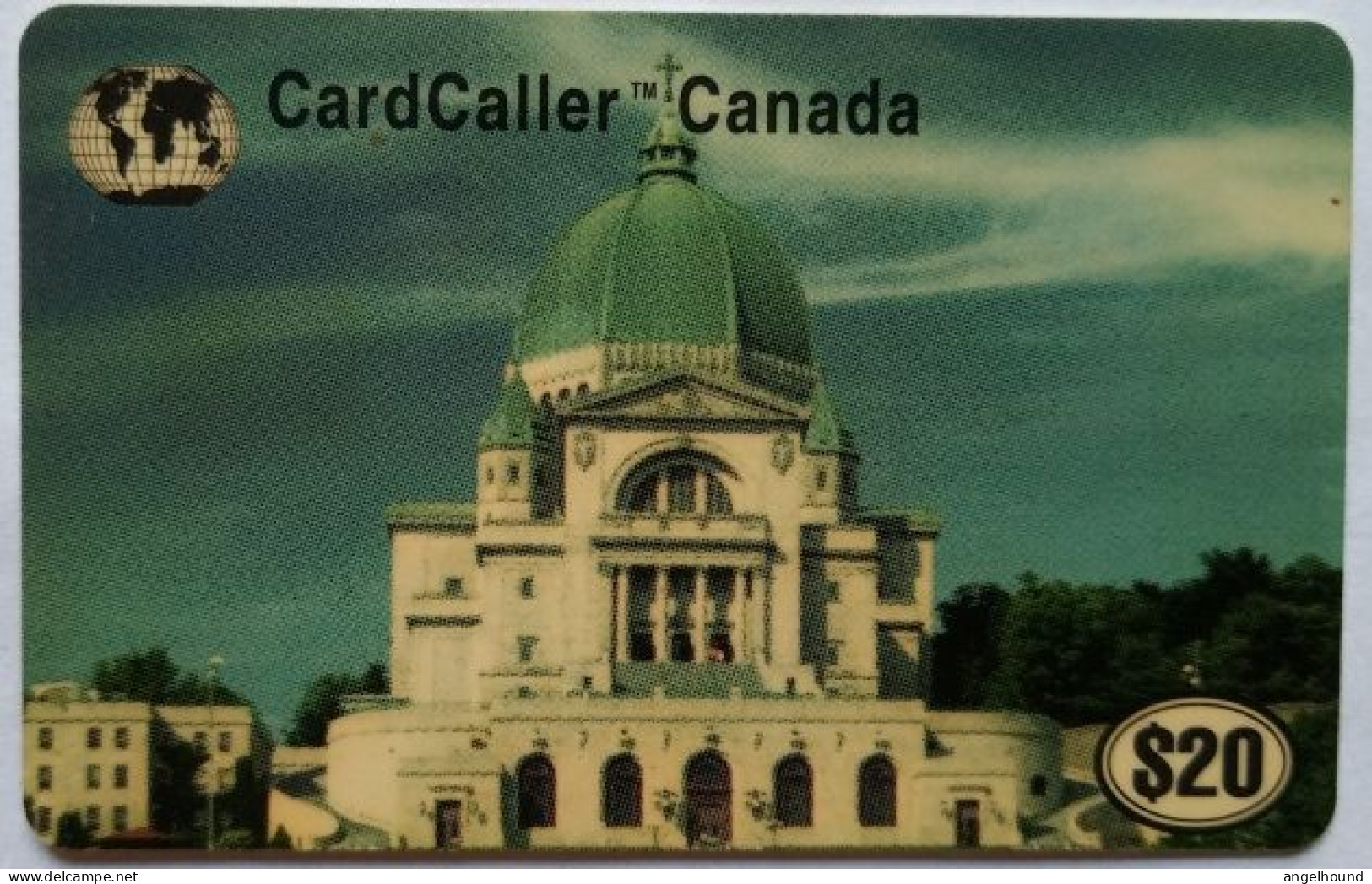 Canada Cardcaller $20 Prepaid -  St. Joseph Oratory - Mount Royal - Canada