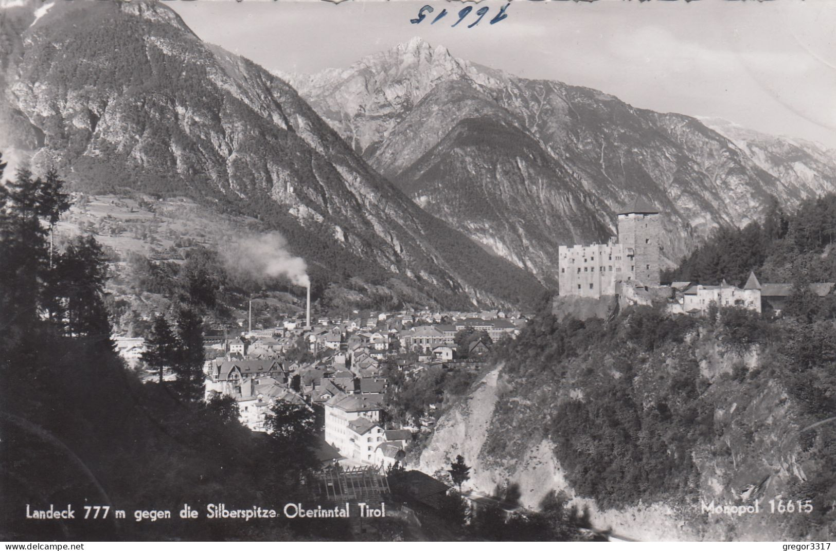 E3851) LANDECK - Tirol  Gegen Silberspitze - Oberinntal Tirol - Monopol FOTO AK 16615 - Landeck