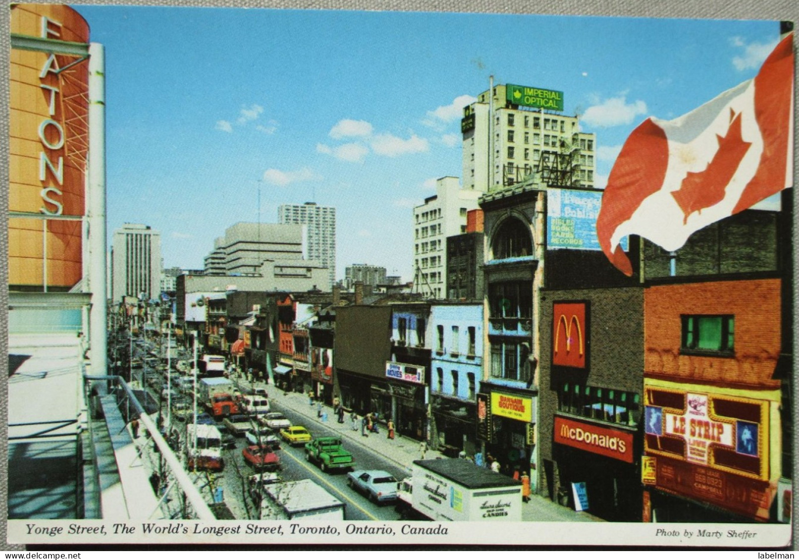 CANADA TORONTO ONTARIO WORLD LONGEST STREET YONGE CARD CARTOLINA POSTKARTE ANSICHTSKARTE POSTCARD CARTE POSTALE - Huntsville