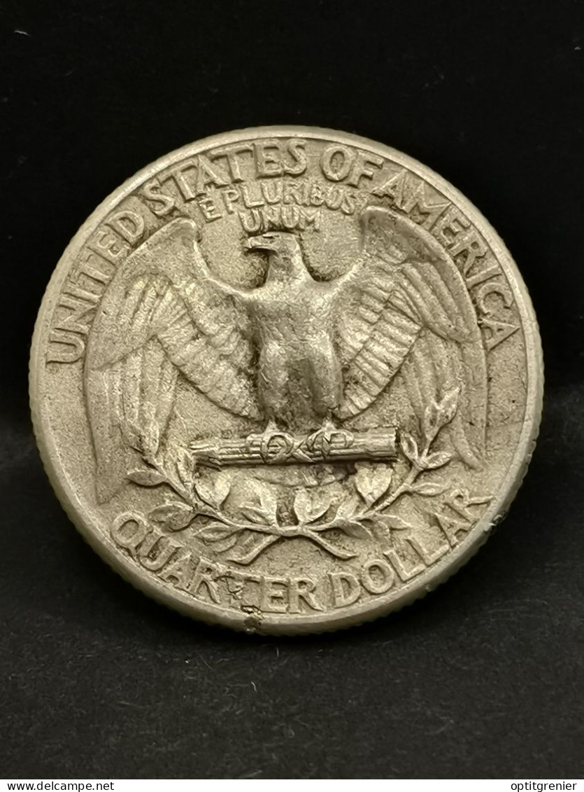 WASHINGTON QUARTER DOLLAR ARGENT 1935 PHILADELPHIE USA / SILVER 1/4 DOLLAR - 1932-1998: Washington