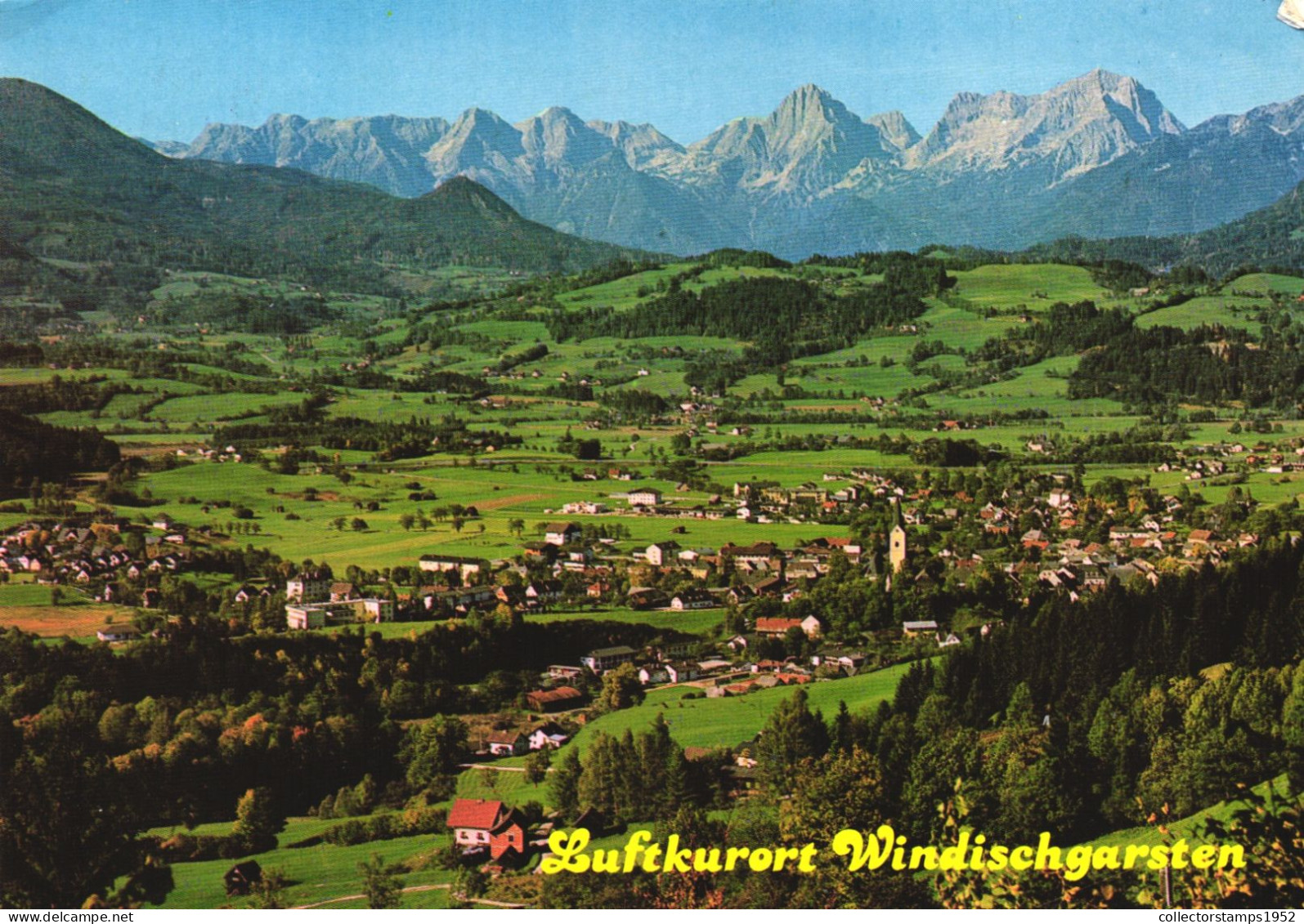 WINDISCHGARSTEN, ARCHITECTURE, MOUNTAIN, AUSTRIA, POSTCARD - Windischgarsten