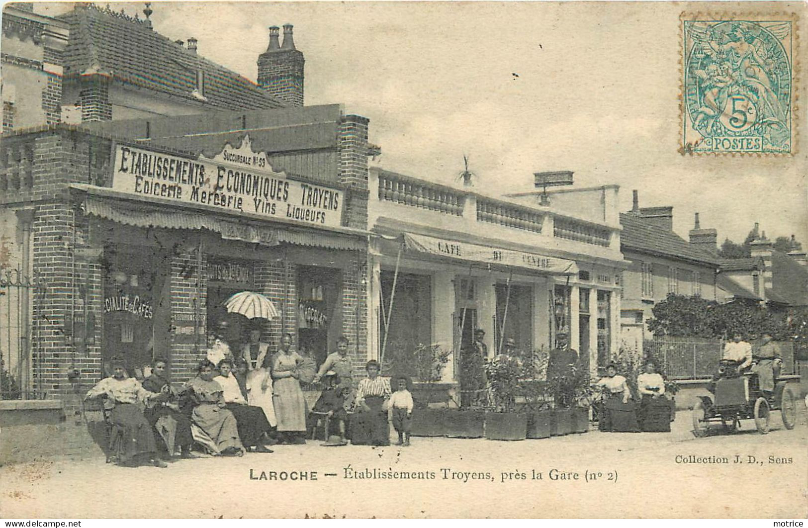 LAROCHE (Yonne) - Etablissements Troyens, Près De La Gare. - Laroche Saint Cydroine