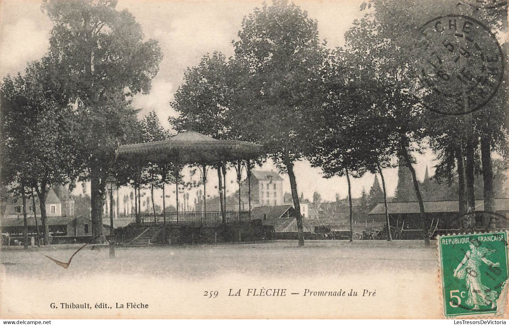 FRANCE - La Flèche - Promenade Du Pré - Carte Postale Ancienne - La Fleche