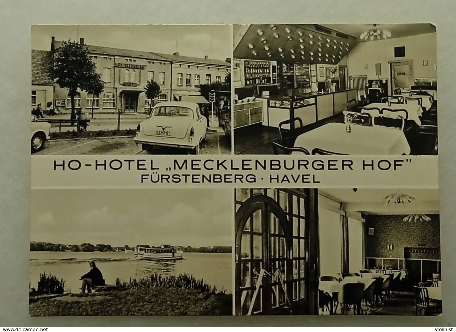 Germany-HO-HOTEL "MECKLENBURGER HOF" FÜRSTENBERG-HAVEL - Fürstenberg