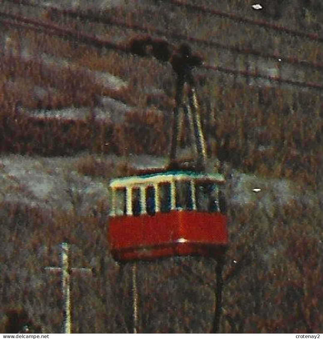 65 SAINT LARY Vers Vielle Aure Gare Du Téléphérique Café Bar En 1976 VOIR ZOOMS Cabine Et Citroën DS 2CV Camionnette - Vielle Aure