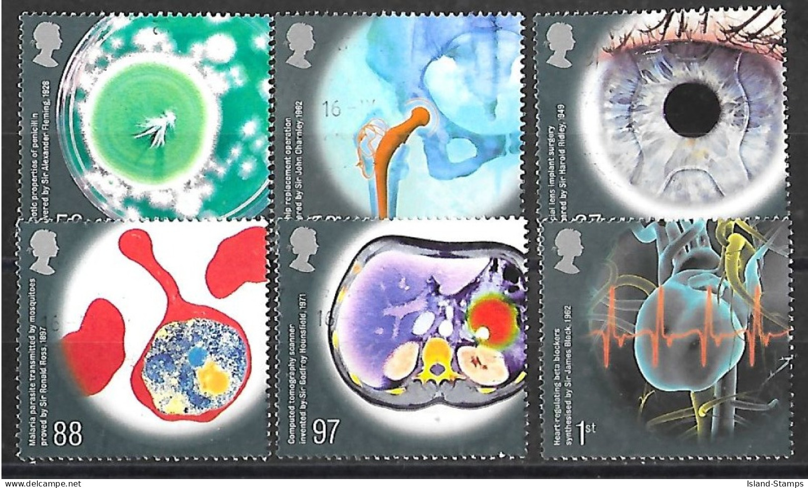 2010 Medical Breakthroughs Used Set HRD2-C - Used Stamps