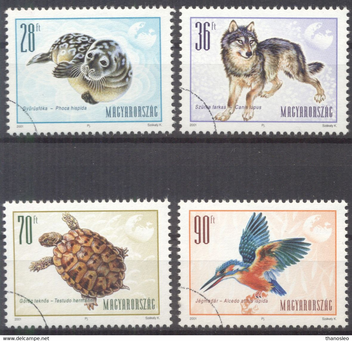 Hungary Specimen 2001 Animals MNH VF - Ungebraucht