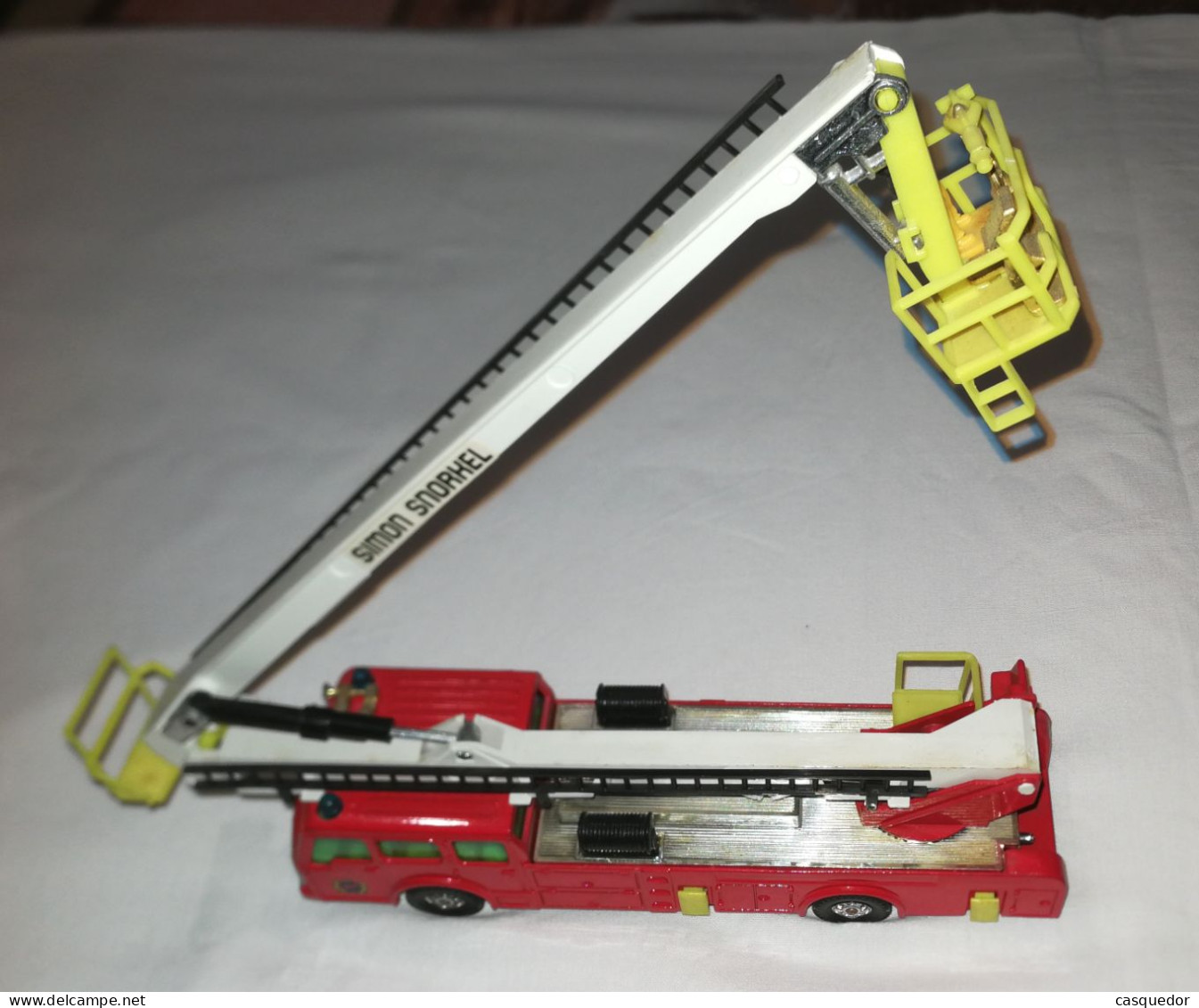 Miniature CORGI Camion Pompiers Bras élévateur Simon Smorkel/Dennis - Other & Unclassified