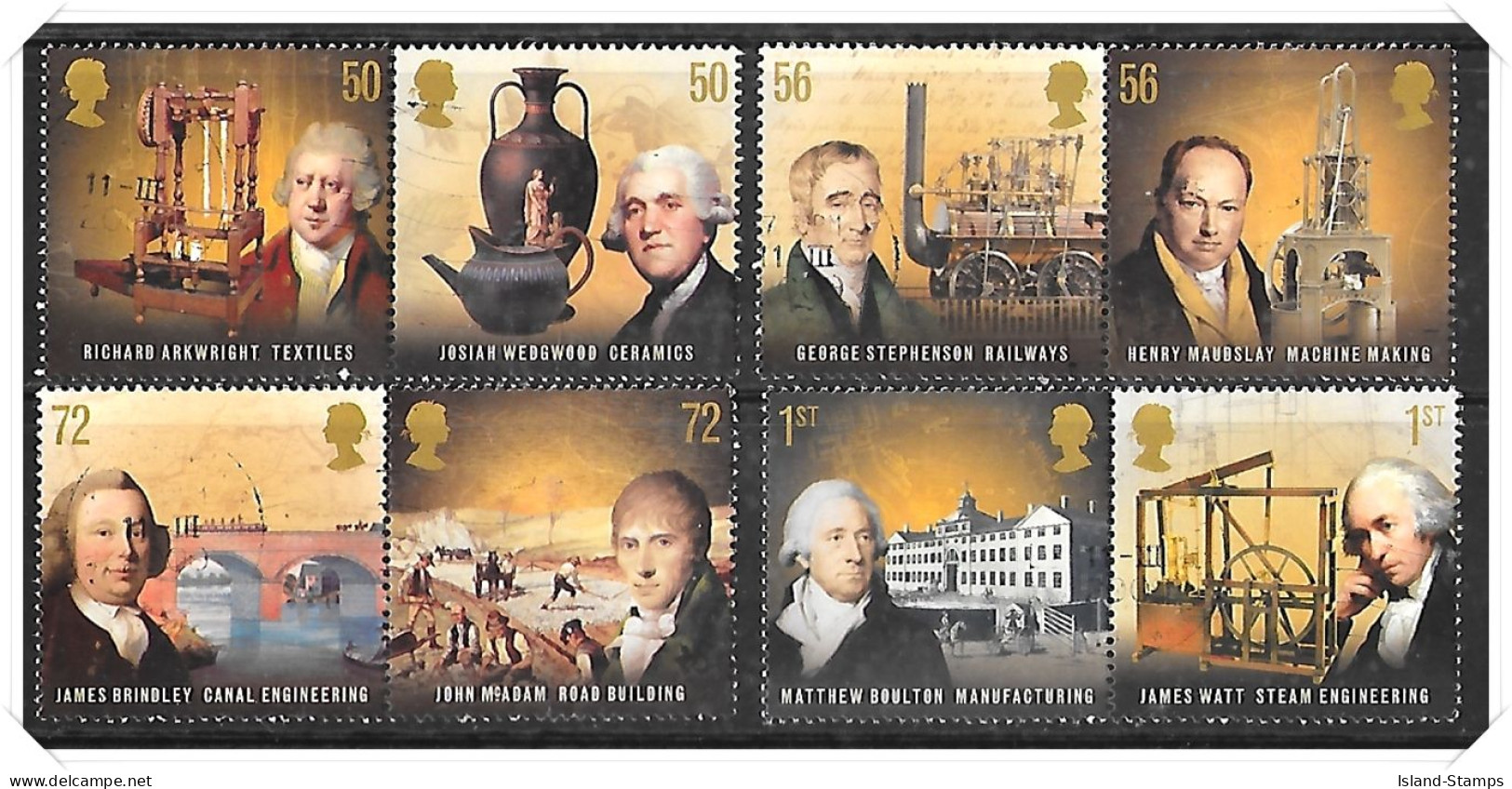 2009 Industrial Revolution Used Set HRD2-C - Used Stamps