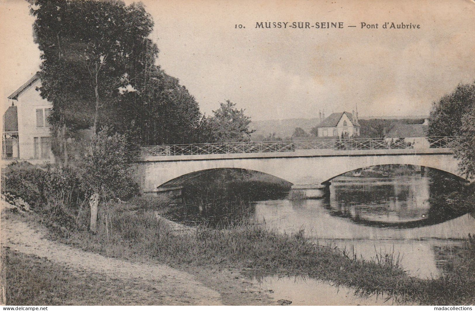 Mussy Sur Seine (10 - Aube) Pont D'Aubrive - Mussy-sur-Seine