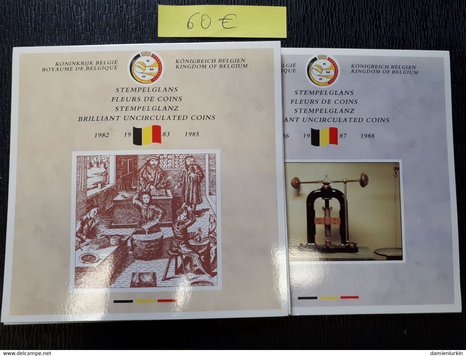 BELGIQUE SET FDC 1982-1988 ---PROMO 45€ AU LIEU DE 60€ EN ACHAT IMMEDIAT - FDC, BU, BE & Coffrets