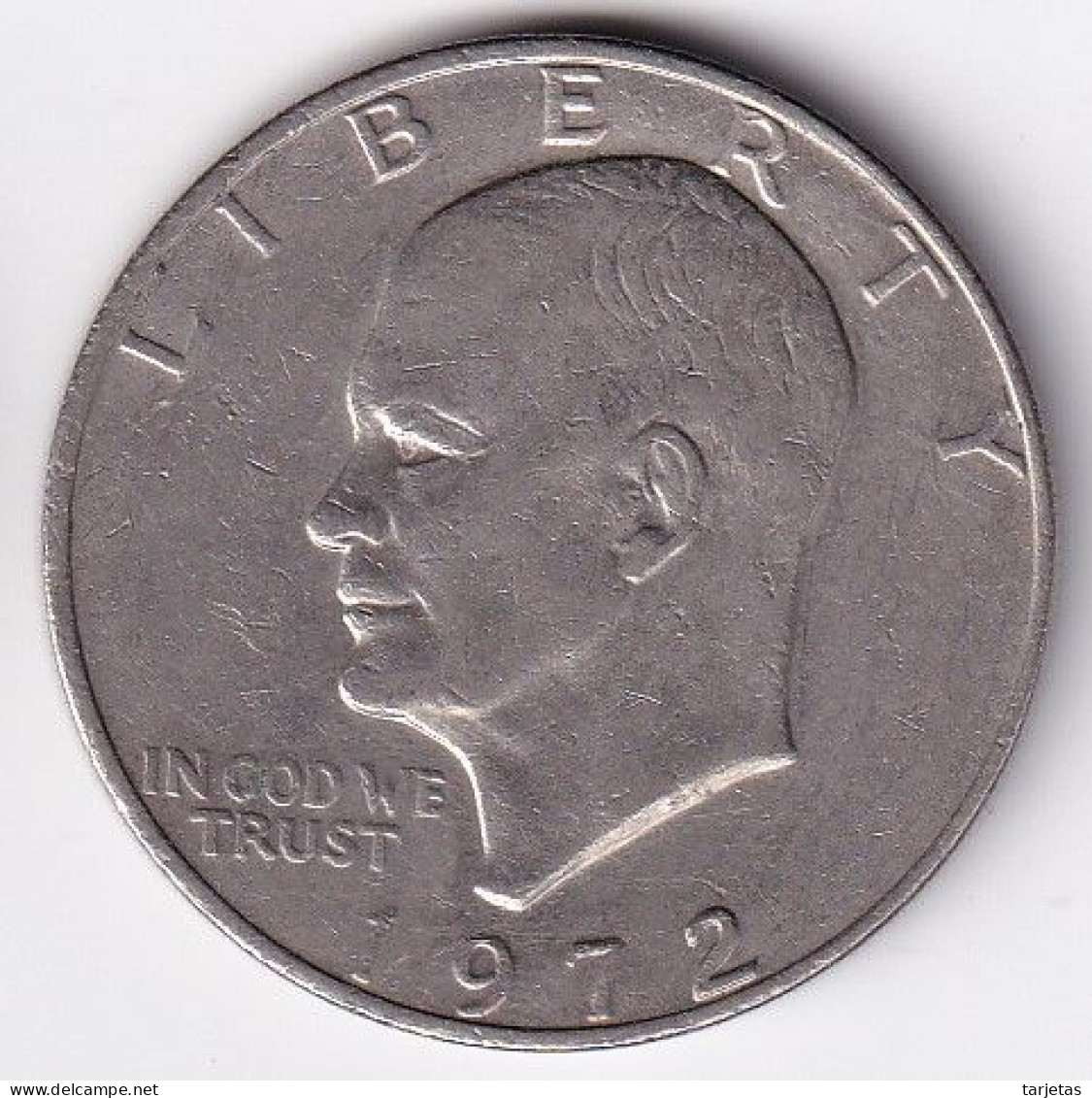 MONEDA DE ESTADOS UNIDOS DE 1 DOLLAR DEL AÑO 1972 - 1971-1978: Eisenhower