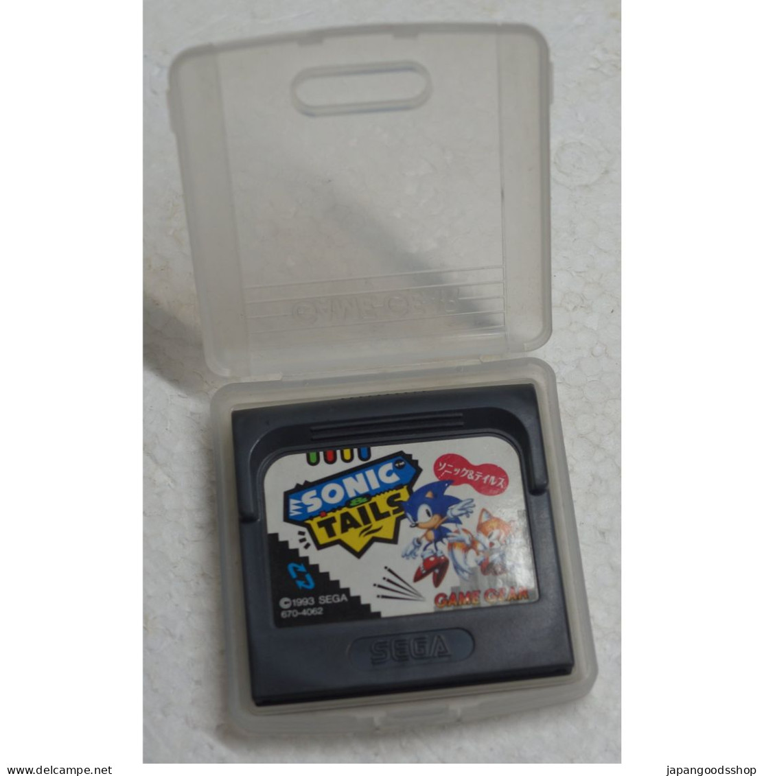 Sega Game Gear JPN Sonics&Tails 670-4062 - Game Gear