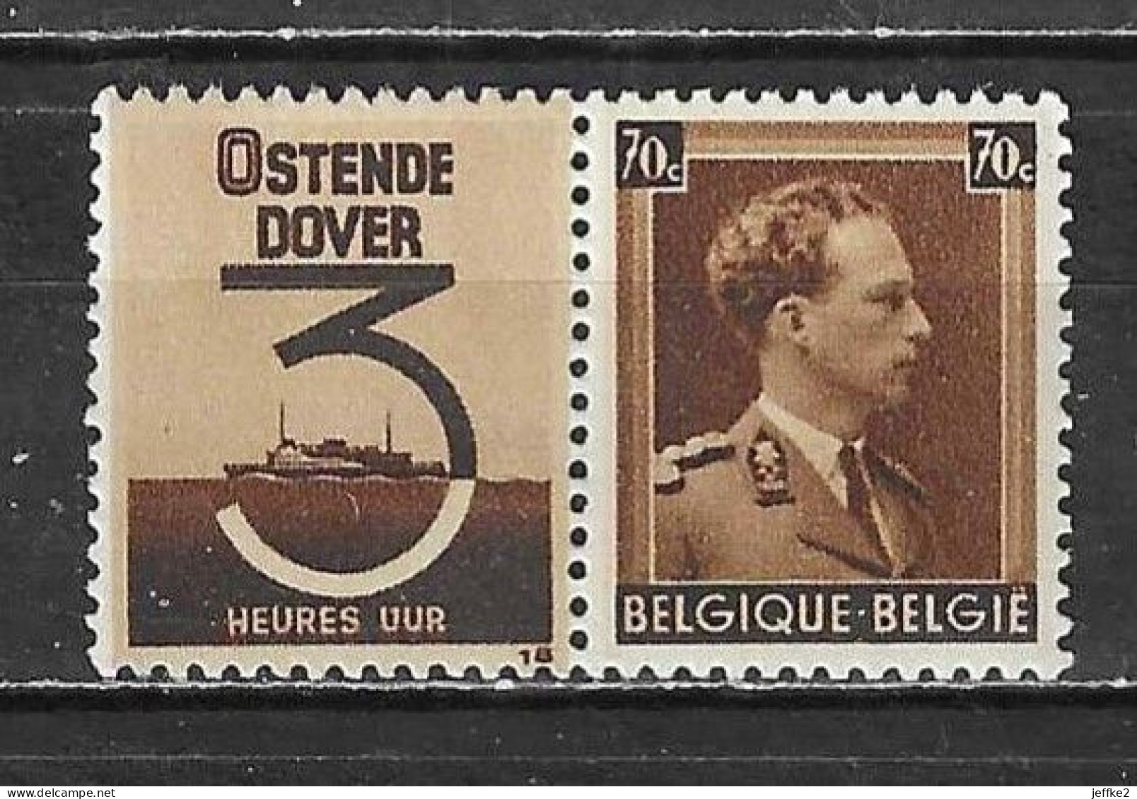 PU97**  Leopold III Col Ouvert - Oostende-Dover - MNH** - LOOK!!!! - Neufs