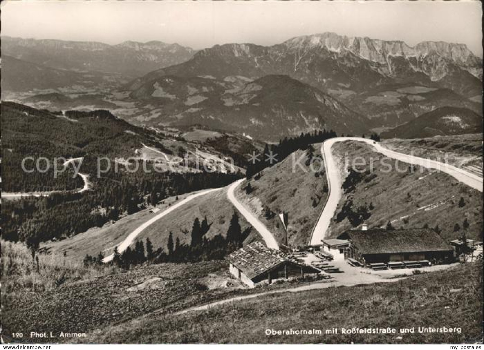 72041312 Oberahorn Oberahornalm Mit Rossfeldstrasse Und Untersberg Feuchtwangen - Feuchtwangen