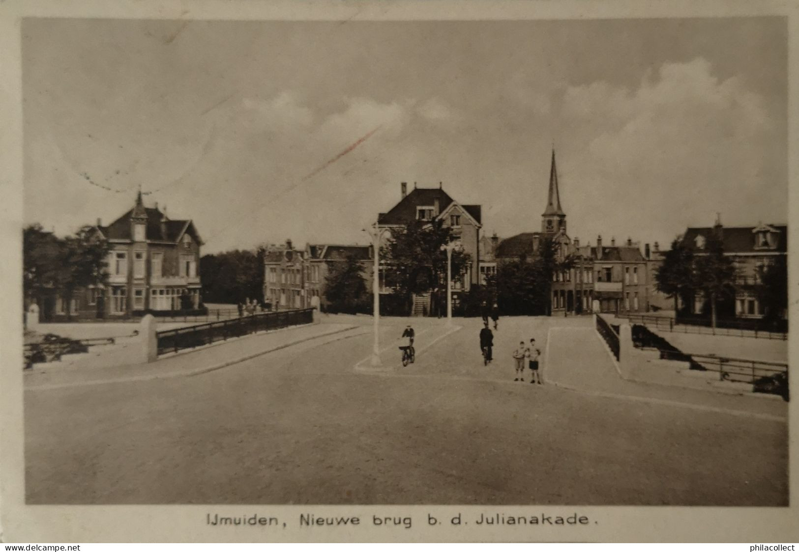 IJmuiden // Nieuwe Brug B. D. Julianakade 1932 - IJmuiden