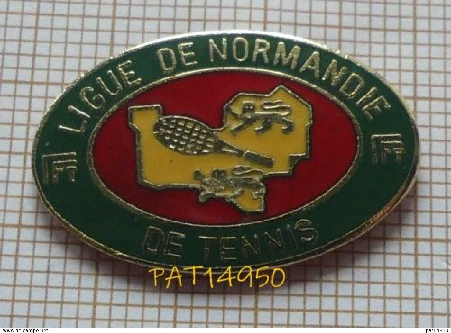 PAT14950 FFT  LIGUE De NORMANDIE De TENNIS En Version EGF FORMULA - Tennis