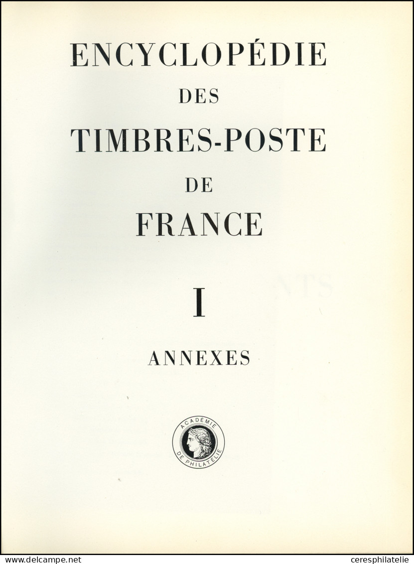 Encyclopédie Des Timbres Postes Français, 1849-1853, Tome I + Annexes, Très Intéressant, TB - Other & Unclassified