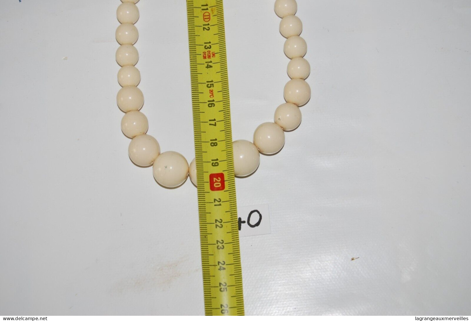 C40 Bijou De Collection - Pendentif - Beige - Vintage Perle Fantaisie - Pendants