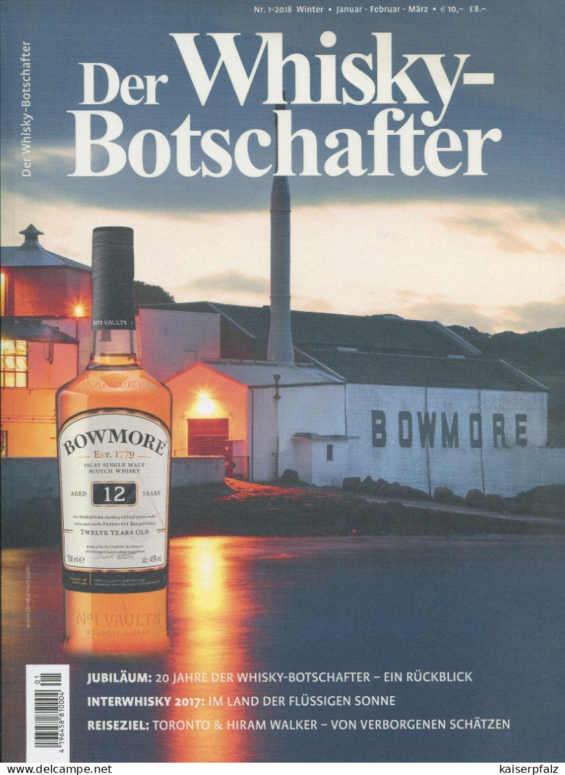 Der Whisky-Botschafter 1-2018 Winter - Januar - Februar - März - Comidas & Bebidas