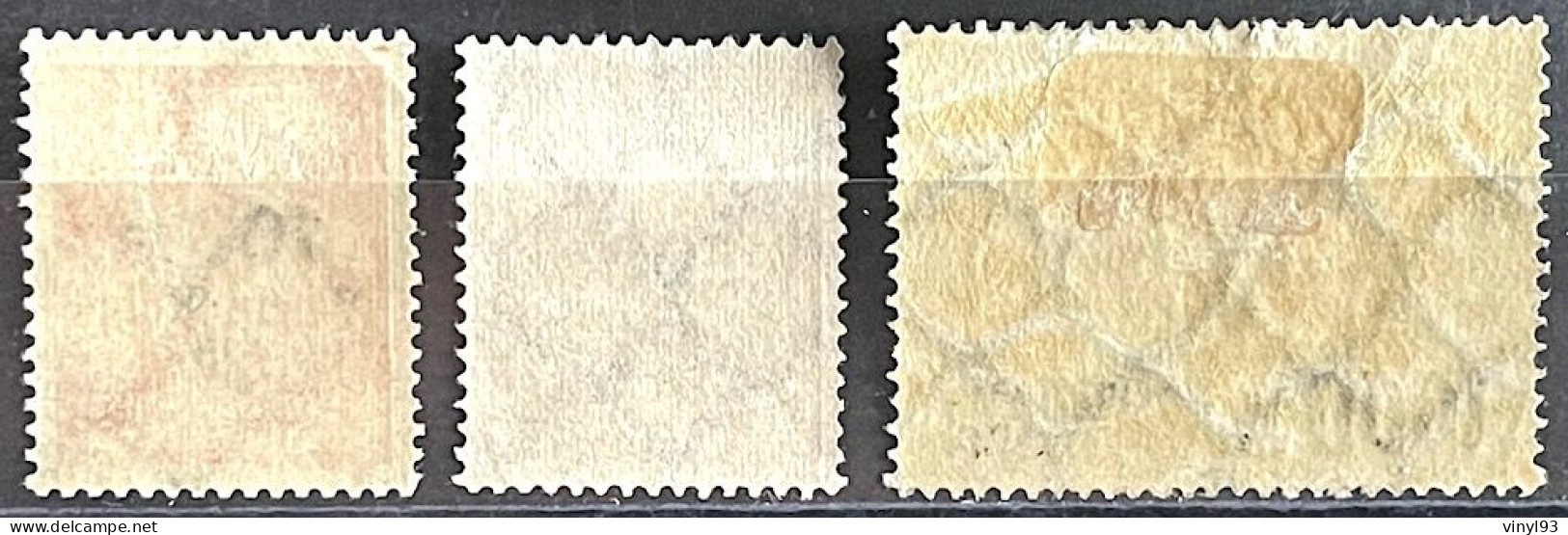 1923 - Deutsches Reich Série 3 Timbres Avec Surcharge: 2 Neufs* Et 1 (*) - MI Du N°258 Au 260 - Aide Au Rhin & à La Ruhr - 1922-1923 Emissions Locales