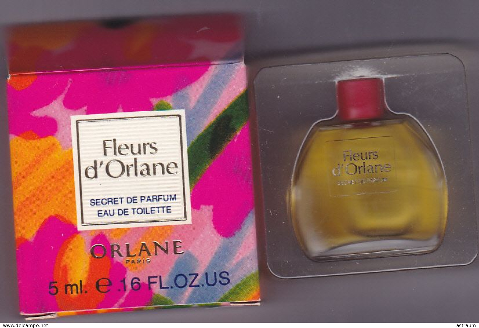 Miniature De Parfum - Fleurs D'orlane - Pleine 5 Ml  Avec Boite - Miniaturen Flesjes Dame (met Doos)