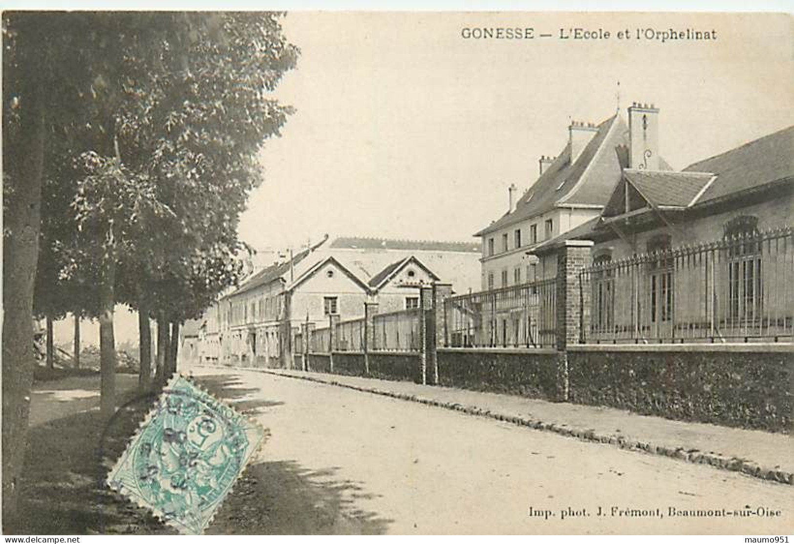 95 GONESSE - L'Ecole Et L'Orphélinat - Gonesse