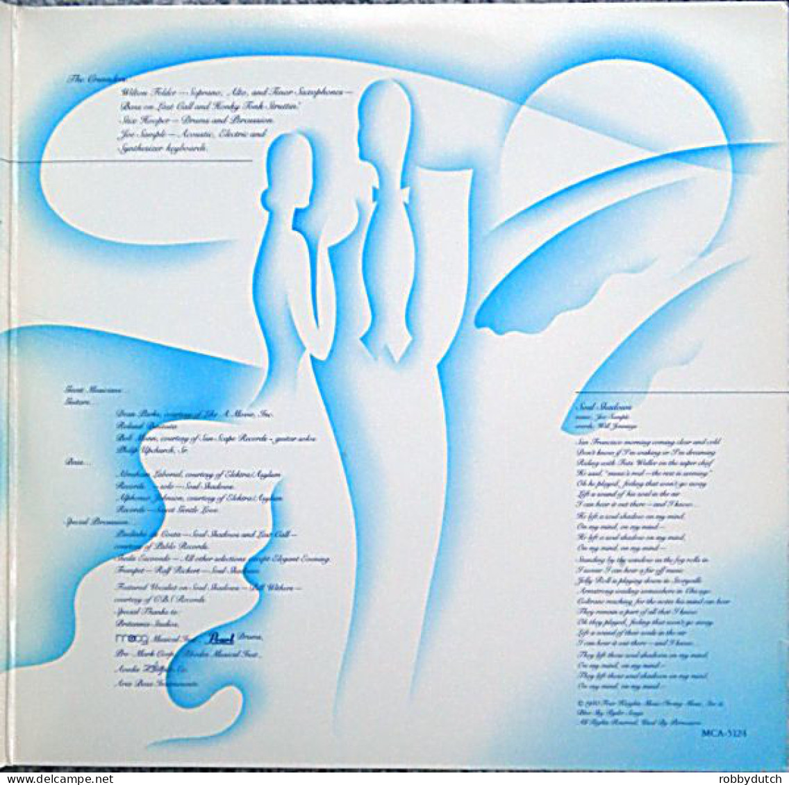 * LP *  The CRUSADERS - RHAPSODY AND BLUES (Holland 1980 EX-) - Jazz