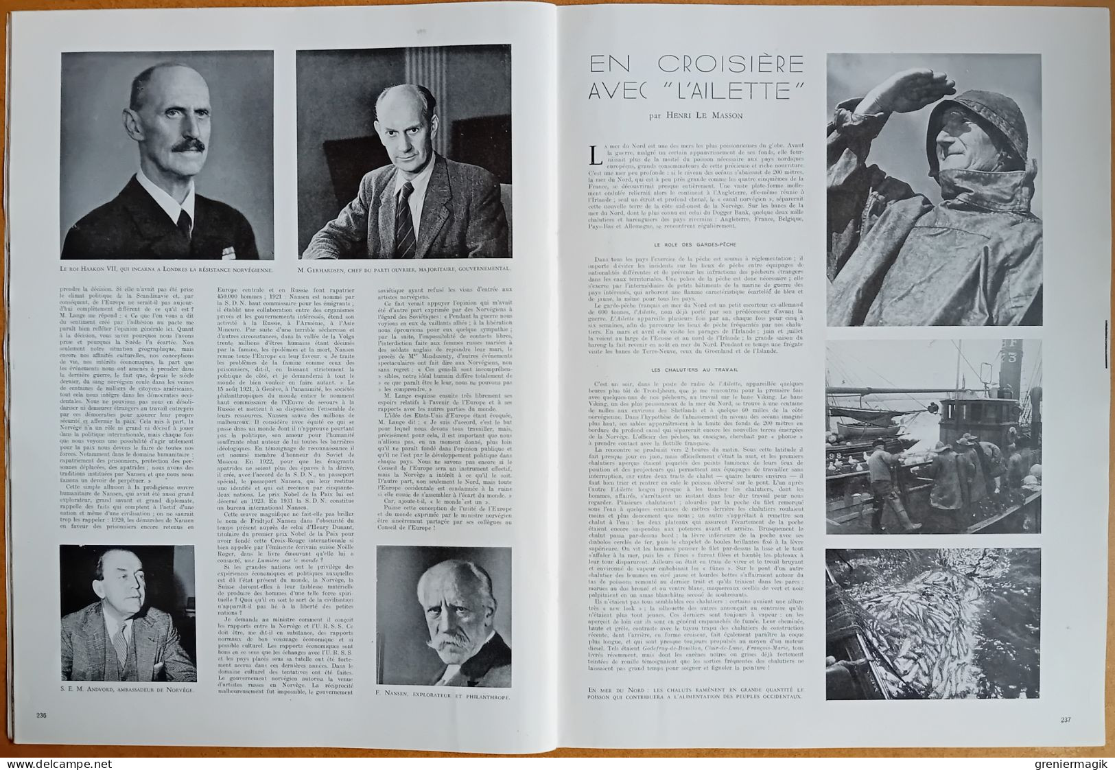 France Illustration N°203 03/09/1949 Duel Staline-Tito/Chine route de Canton/Barcelone courses de taureaux/Norvège/Lot