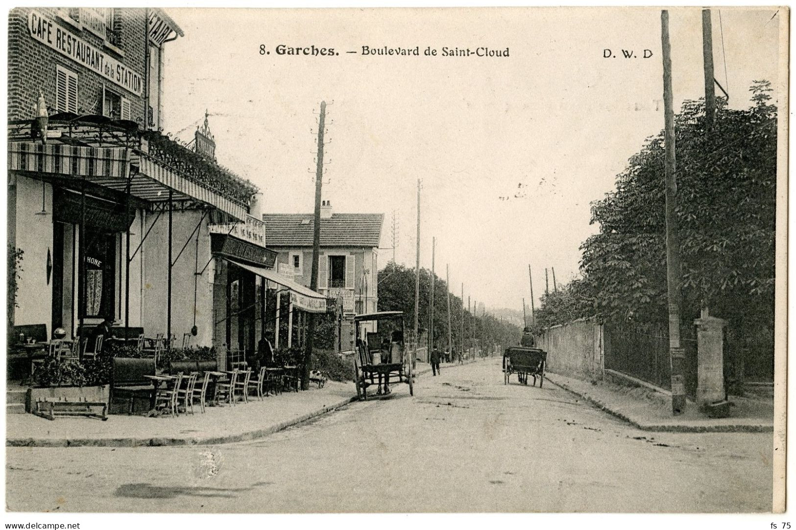 92 - HAUTS DE SEINE - GARCHES - BOULEVARD DE SAINT CLOUD - Garches