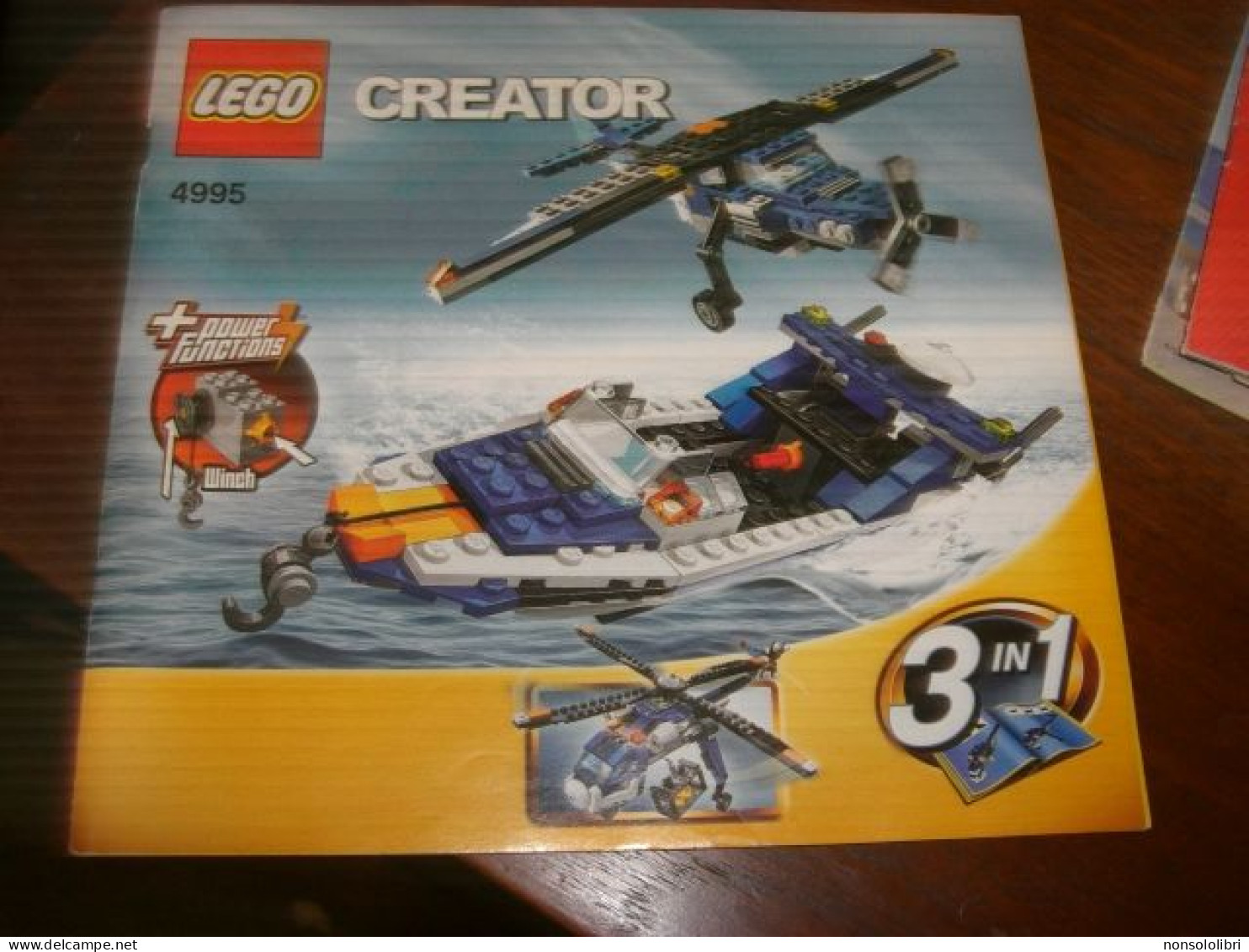 LIBRETTO LEGO CREATOR 4995 - Sin Clasificación