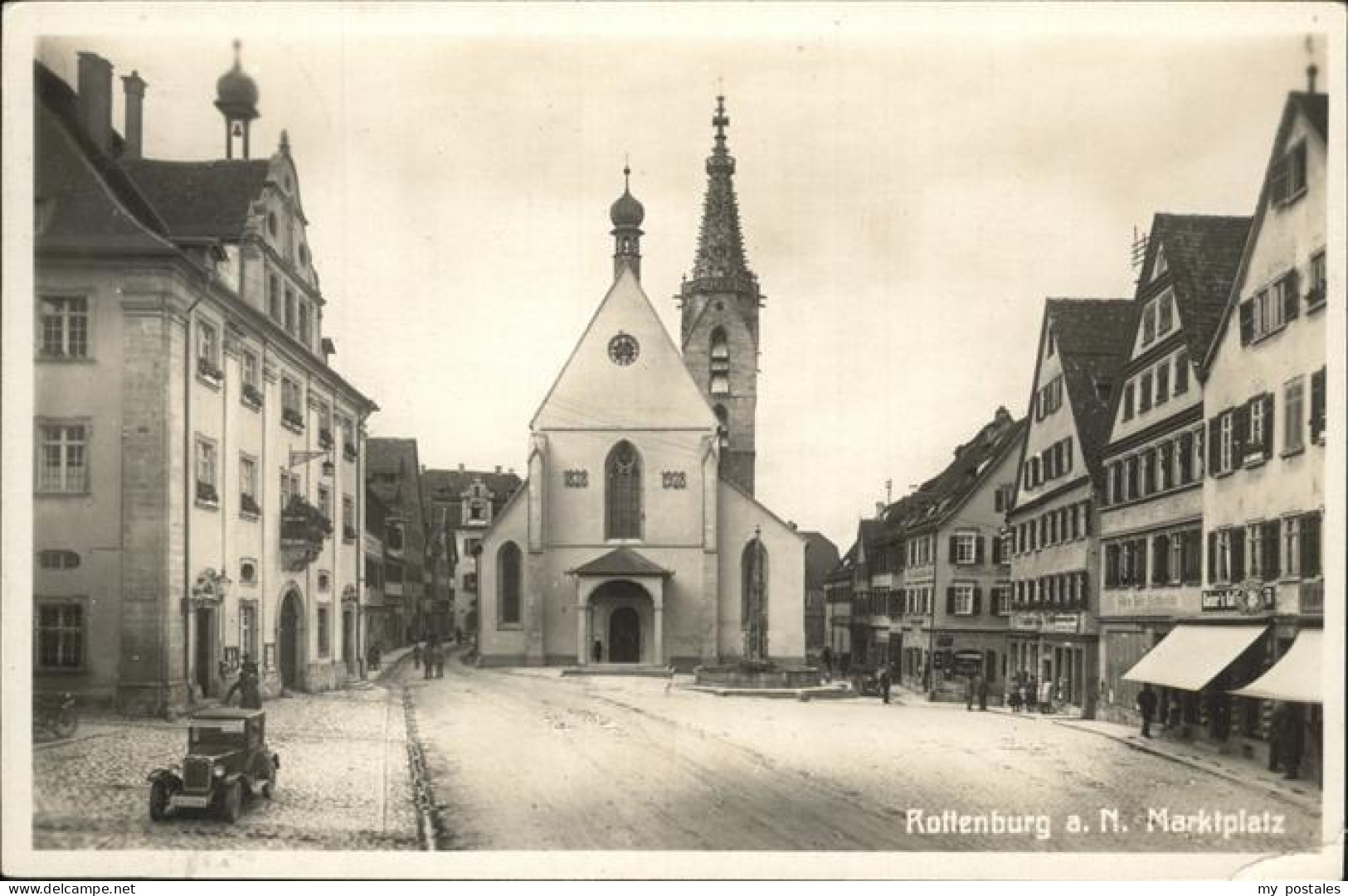 41219138 Rottenburg Neckar Marktplatz Rottenburg Am Neckar - Rottenburg