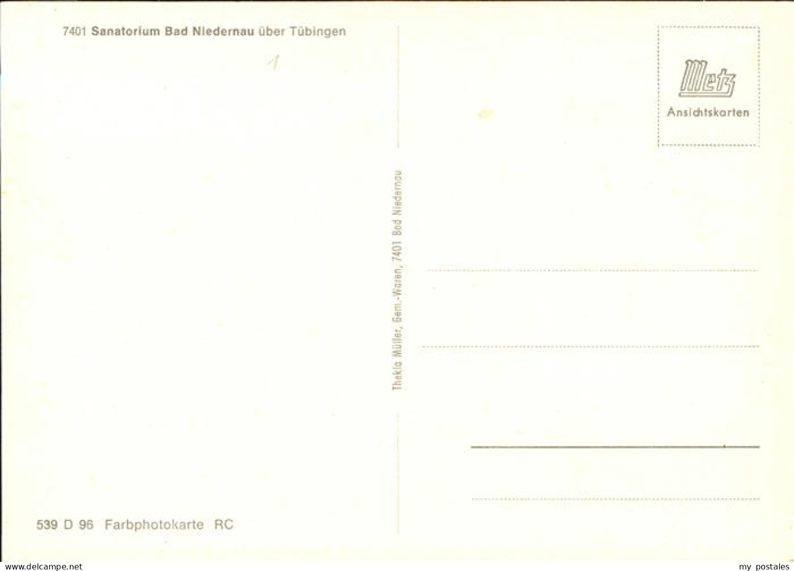 41218483 Bad Niedernau Sanatorium Bad Niedernau - Rottenburg