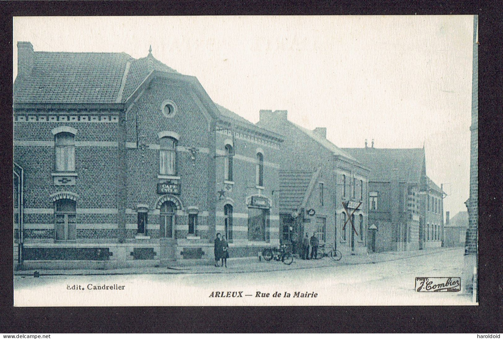 CPA 59 - ARLEUX - RUE DE LA MAIRIE - Arleux