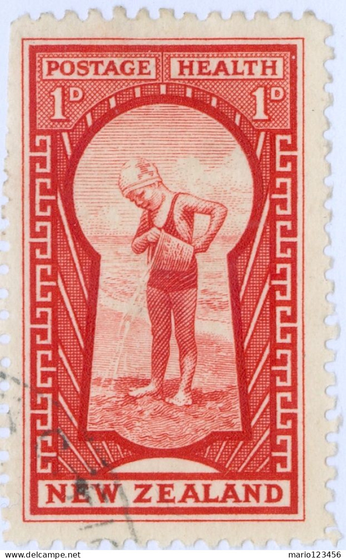 NUOVA ZELANDA, NEW ZEALAND, SANITA, 1935, FRANCOBOLLI NUOVI (MLH*) Scott:NZ B8, Yt:NZ 210 - Nuovi