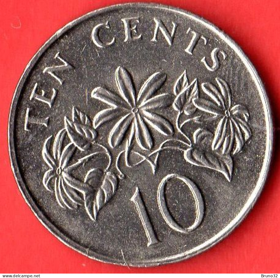 SINGAPORE - Singapura - 1993 - 10 Cents - QFDC/aUNC - Come Da Foto - Singapore