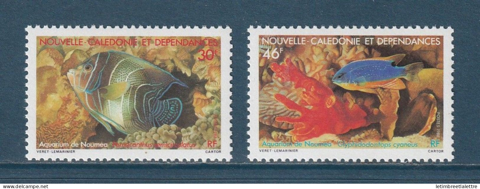 Nouvelle Calédonie - YT N° 551 Et 552 ** - Neuf Sans Charnière - 1988 - Nuevos