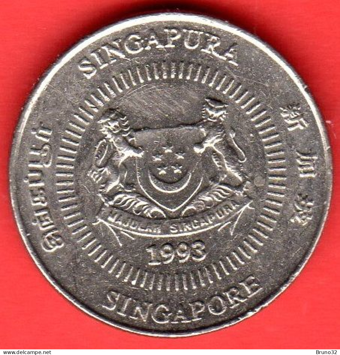 SINGAPORE - Singapura - 1993 - 10 Cents - QFDC/aUNC - Come Da Foto - Singapore