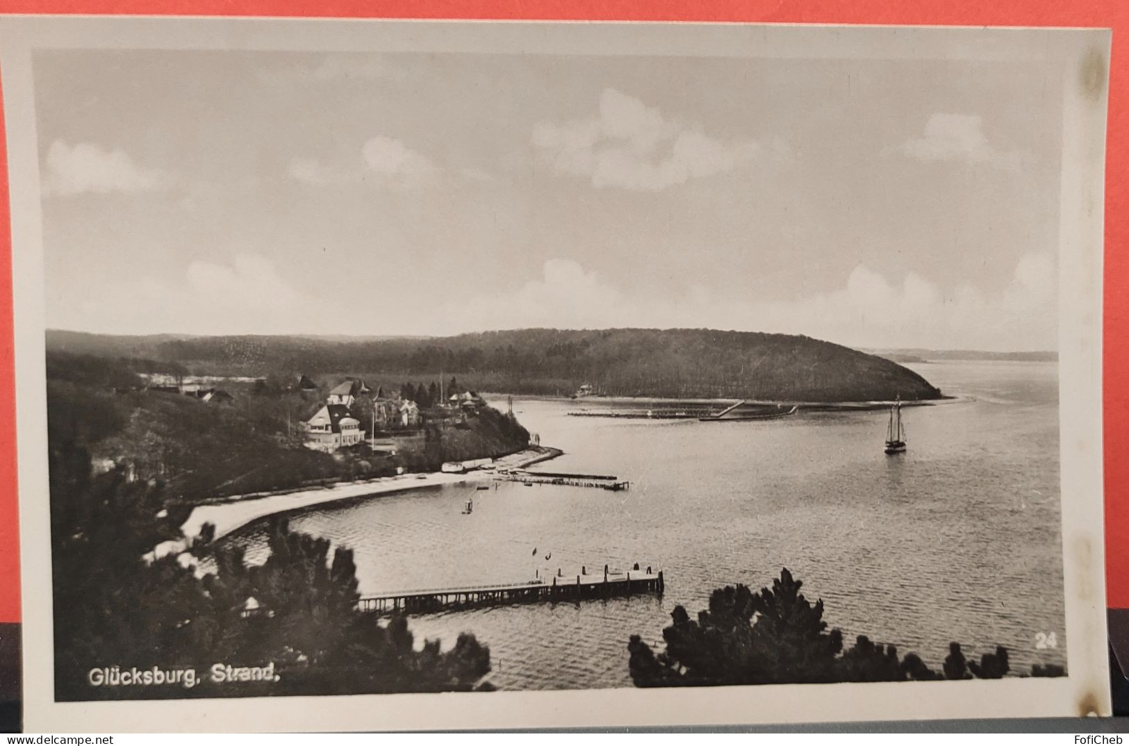 Glücksburg, Strand. - Glücksburg