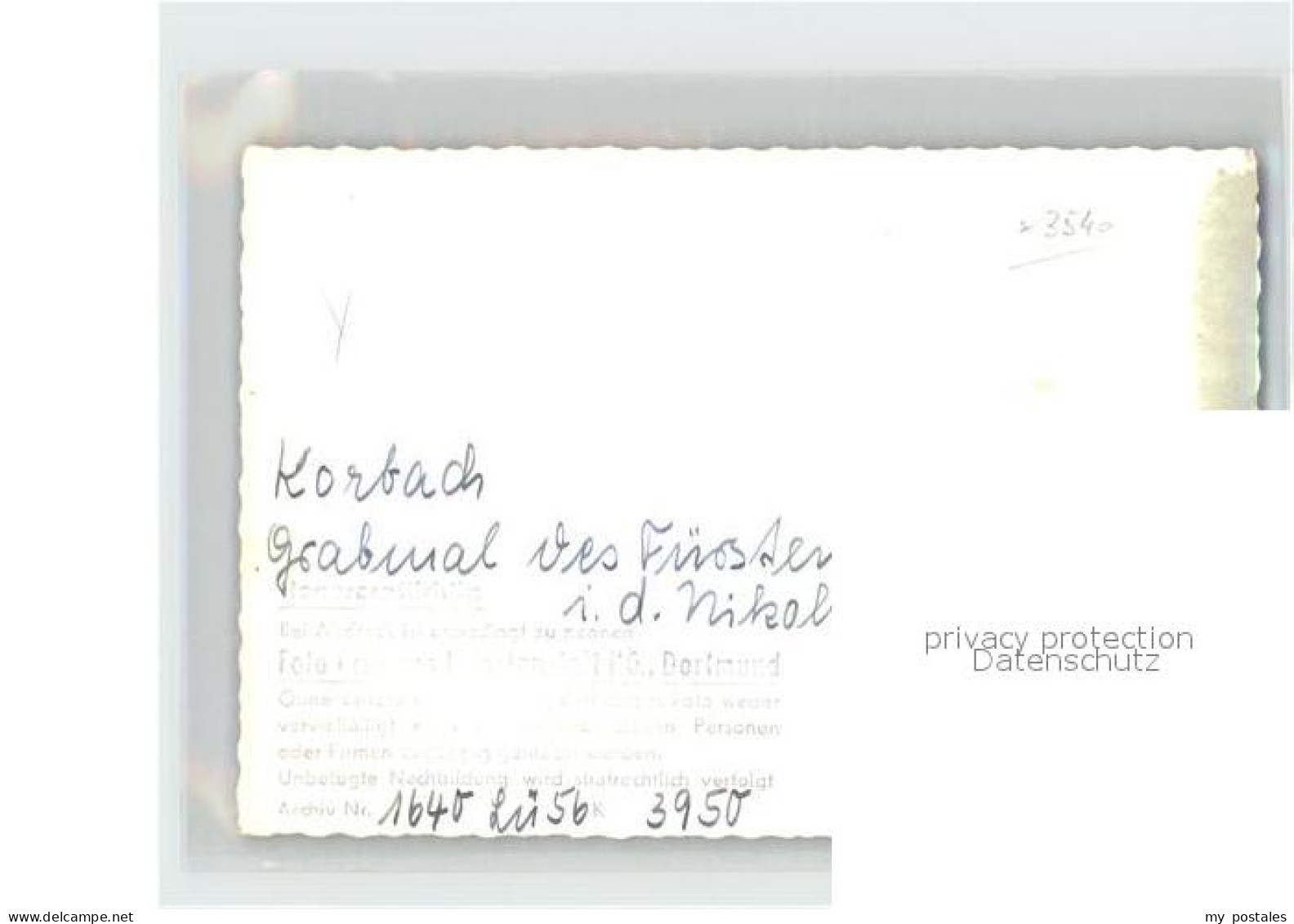 42186390 Korbach Grabmal Des Fuersten Friedrich In Der Nikolai Kirche Korbach - Korbach