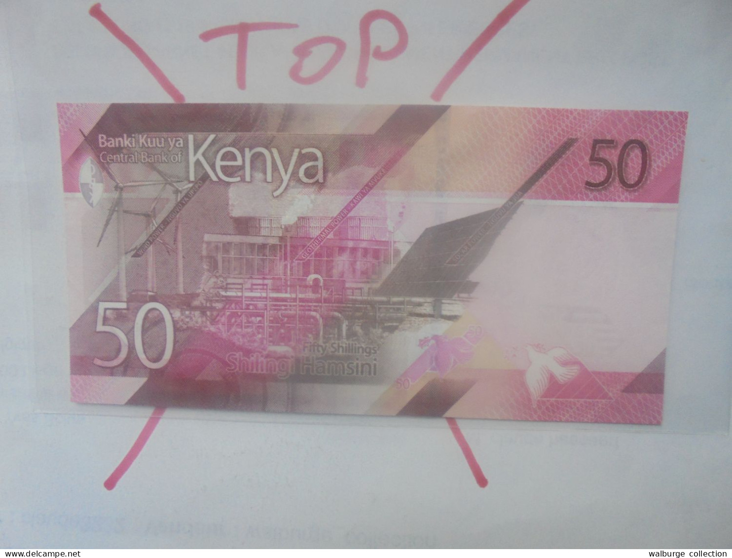 KENYA 50 SHILLINGS 2019 Neuf (B.32) - Kenya