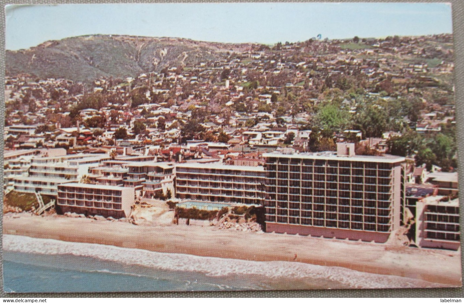 USA CALIFORNIA LOS ANGELES LAGUNA BEACH SURF SAND HOTEL CARD POSTCARD CARTE POSTALE POSTKARTE CARTOLINA ANSICHTSKARTE - Long Beach