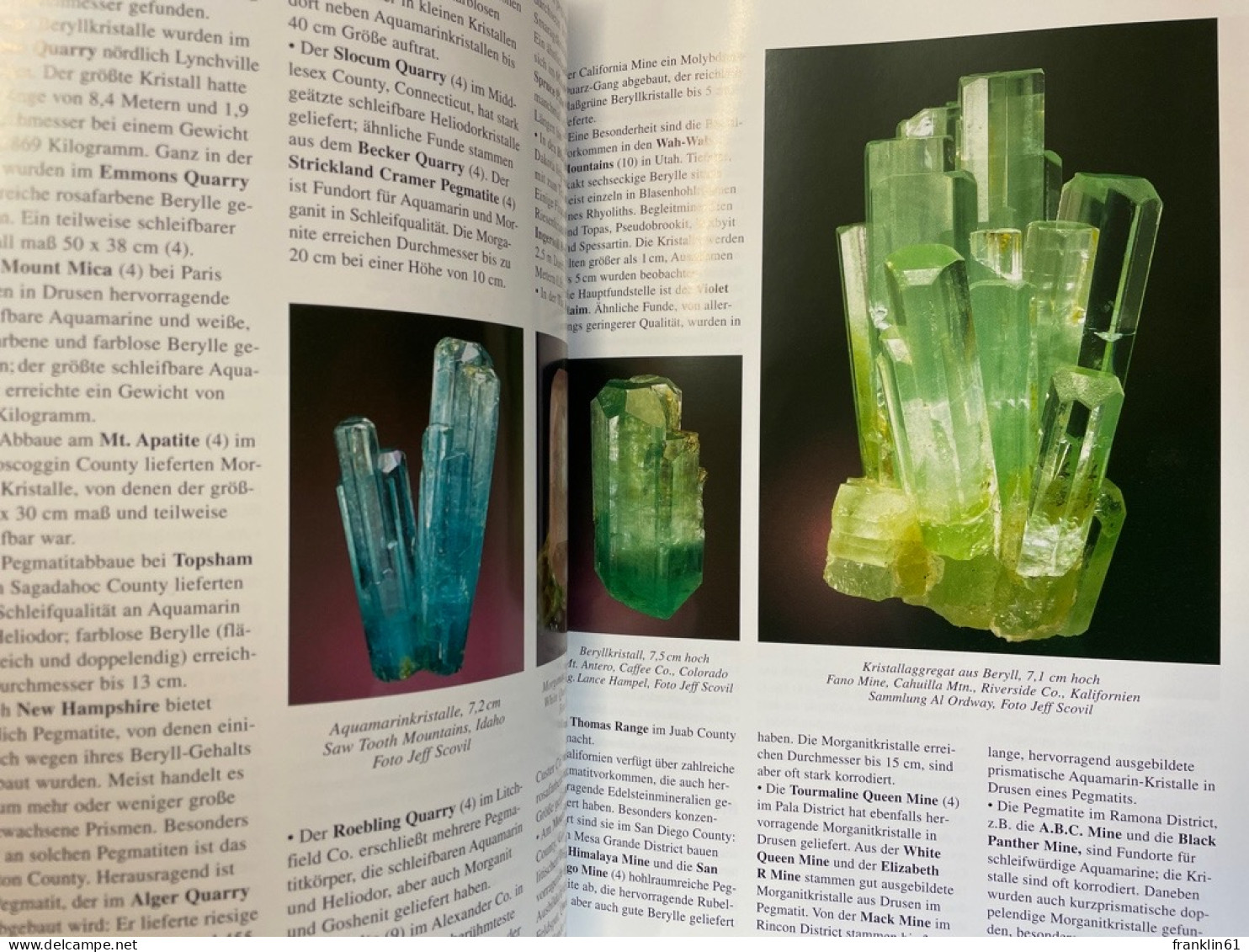 Aquamarine & Co. : farbenprächtige Berylle ; [Aquamarin, Goshenit, Heliodor, Morganit und roter Beryll ; die