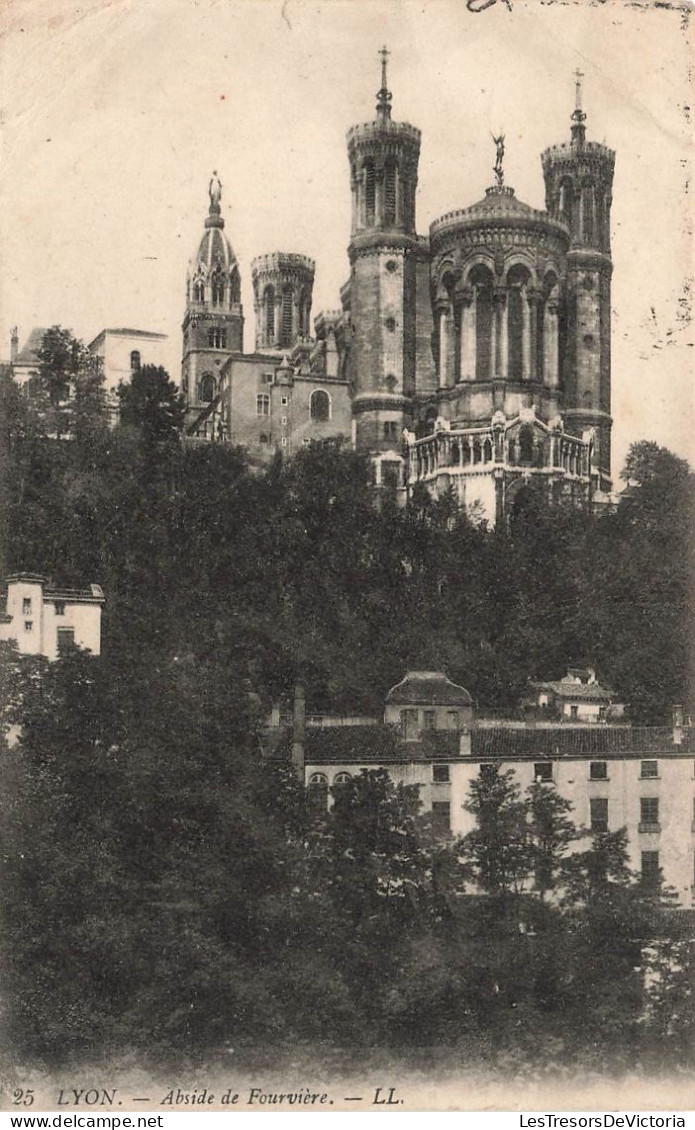 FRANCE - Lyon - Vue Sur L'abside De La Fourvière - LL - Carte Postale Ancienne - Sonstige & Ohne Zuordnung