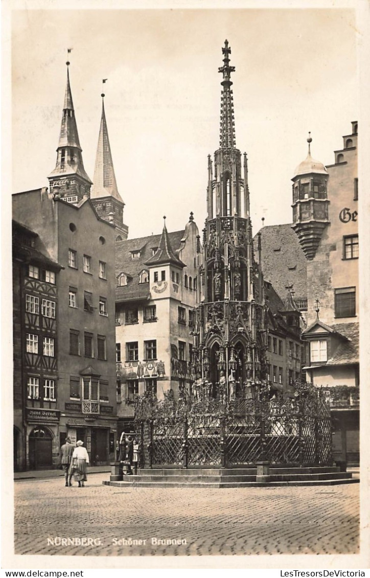 ALLEMAGNE - Nürnberg - Schoner Brunnen - Carte Postale Ancienne - Nürnberg