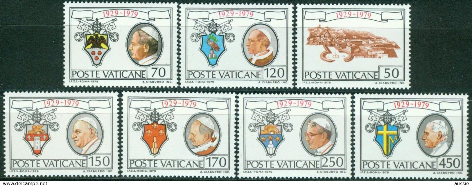 Vatican Vatikaan 1979 Yvertnr. 678-684 *** MNH - Unused Stamps