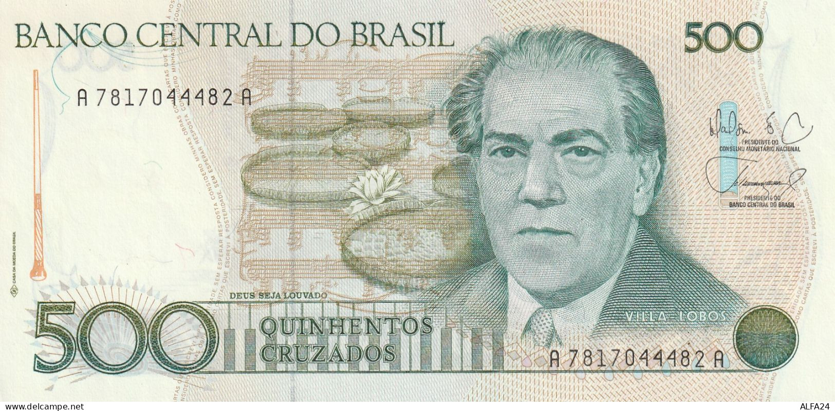 BANCONOTA BRASILE 500 UNC  (B_510 - Brazil