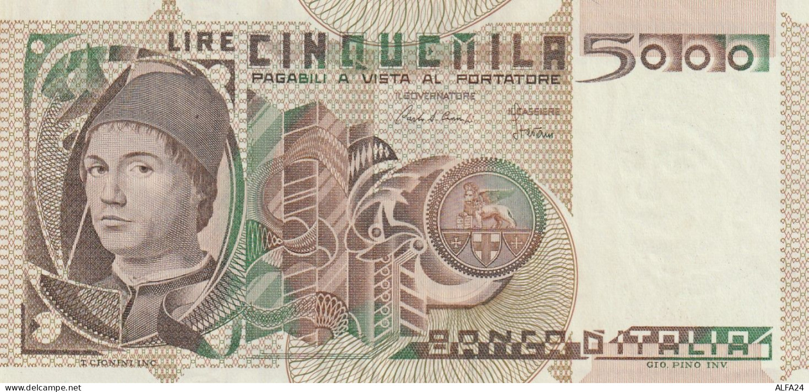 BANCONOTA ITALIA 5000 UNC  (B_446 - 5000 Lire