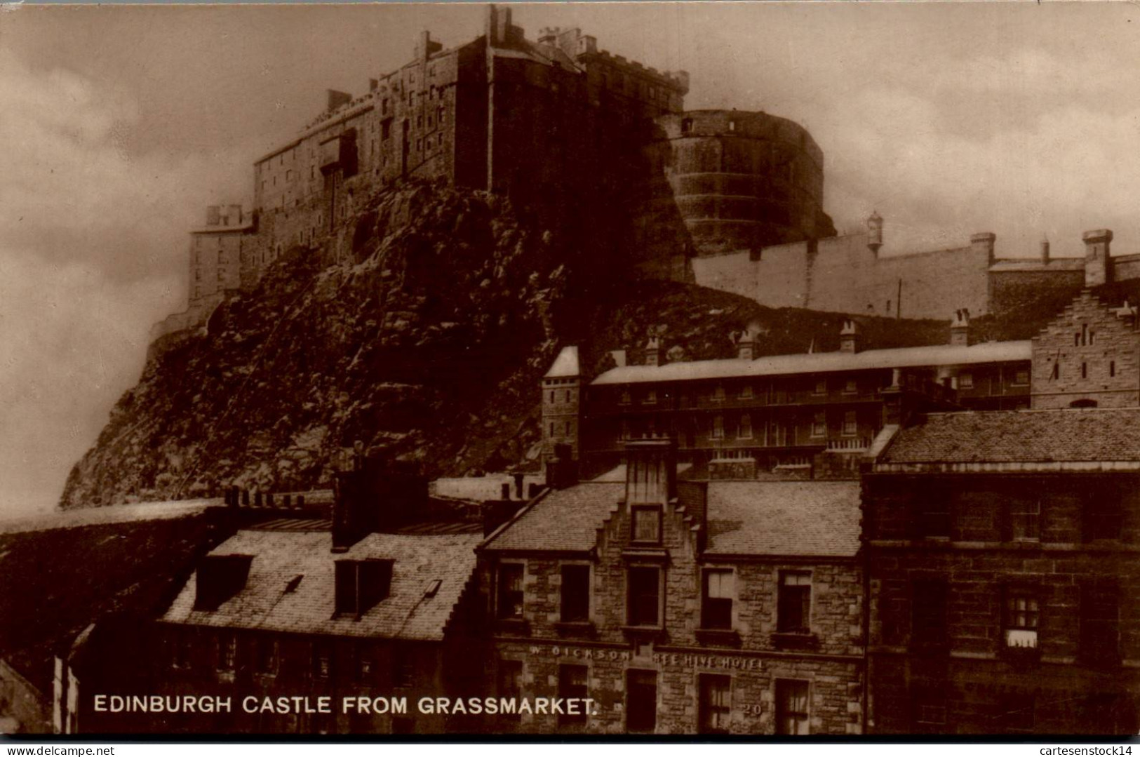 N°41306 Z -cpa Edinburgh Castle From Grassmarket - East Lothian